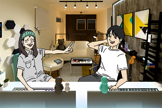 ふかめるふたりの家