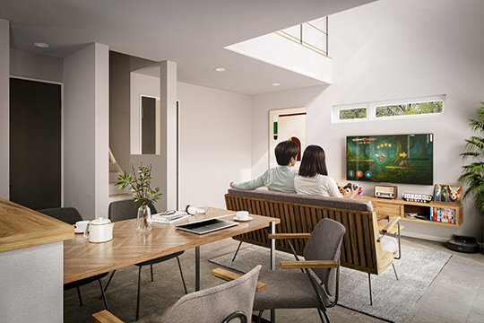 ふかめるふたりの家