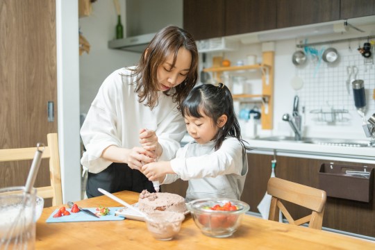 よせあうふたりの家